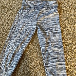 Justice black and white leggings